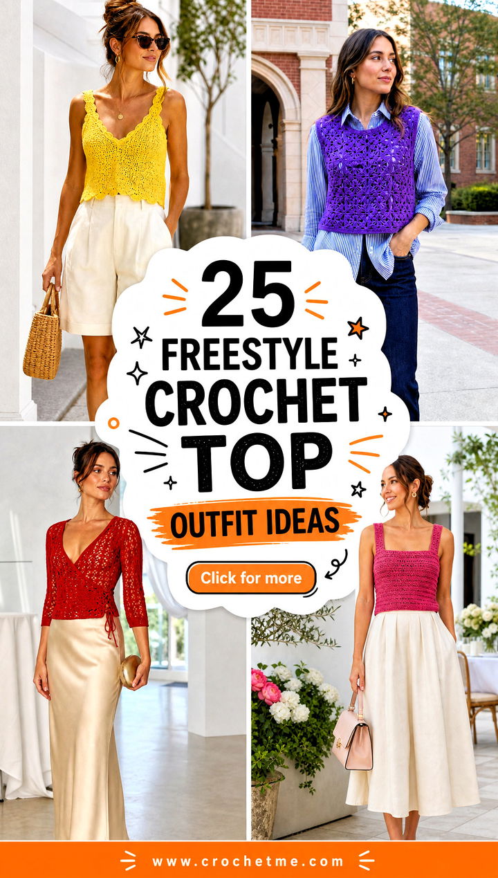 25 freestyle crochet top outfit ideas - 25 freestyle crochet top outfit ideas