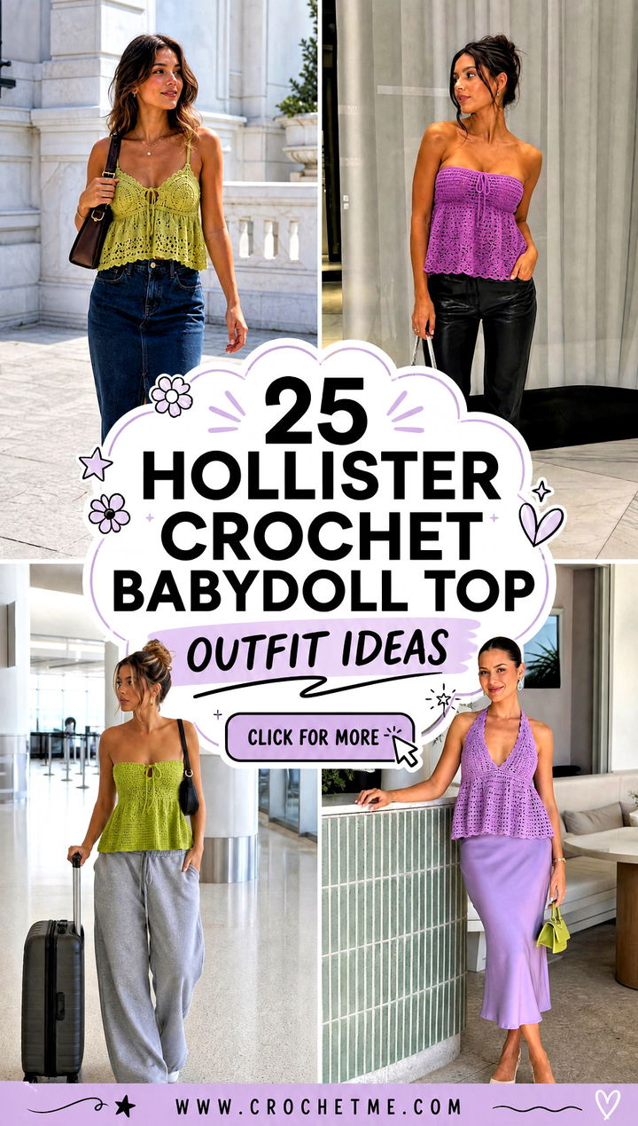 25 hollister crochet babydoll top outfit ideas - 25 hollister crochet babydoll top outfit ideas