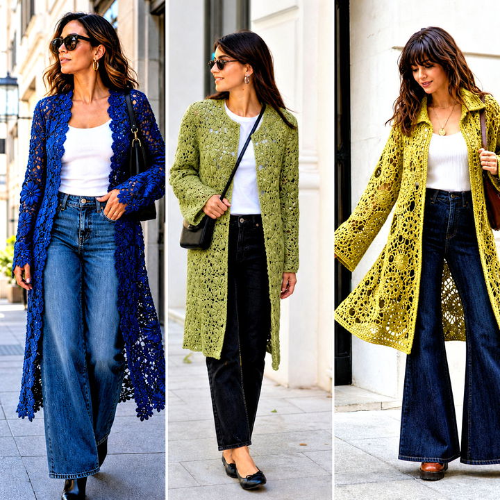 25 Irish Crochet Coat Outfit Ideas for Timeless Winter Style