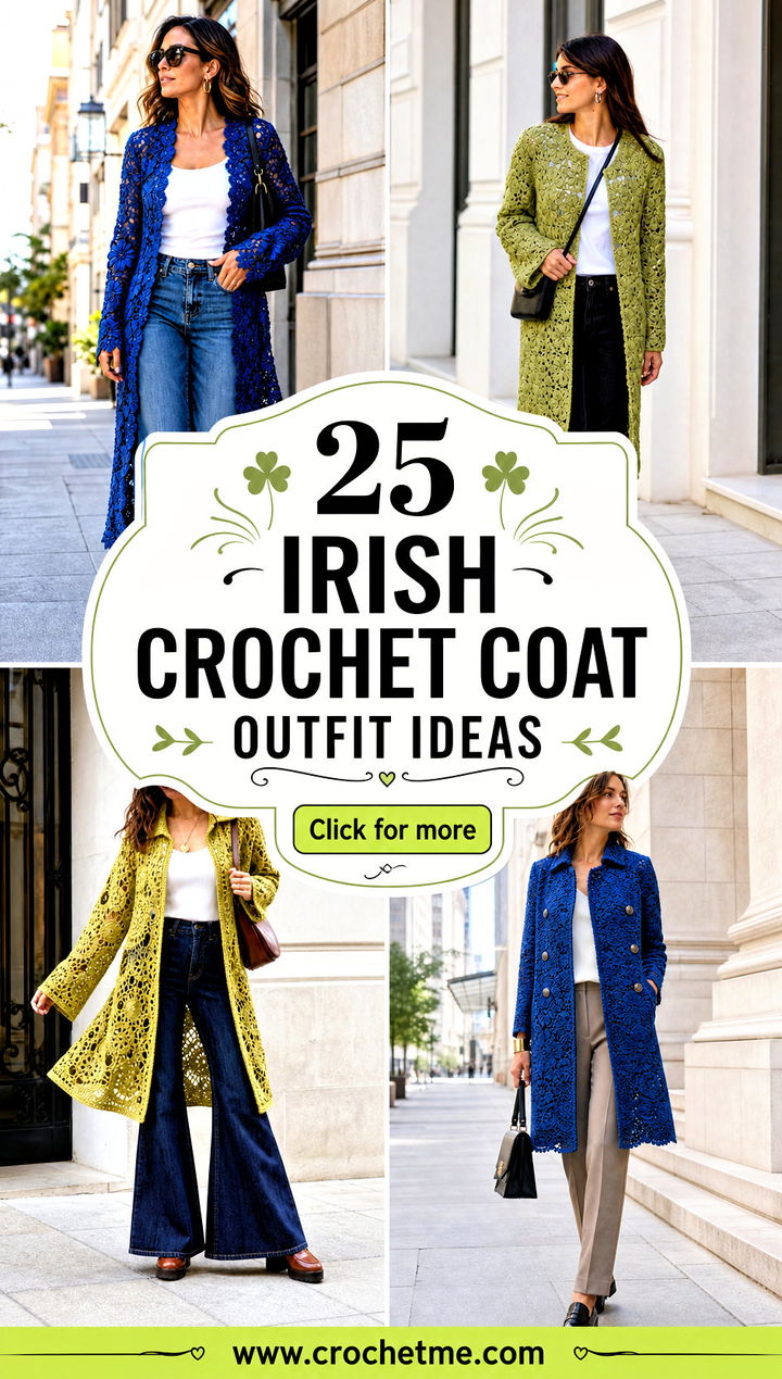 25 irish crochet coat outfit ideas - 25 irish crochet coat outfit ideas