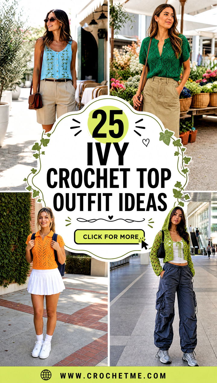25 ivy crochet top outfit ideas - 25 ivy crochet top outfit ideas