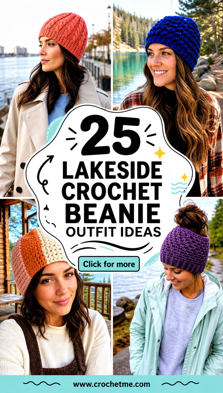 25 lakeside crochet beanie outfit ideas - 25 lakeside crochet beanie outfit ideas