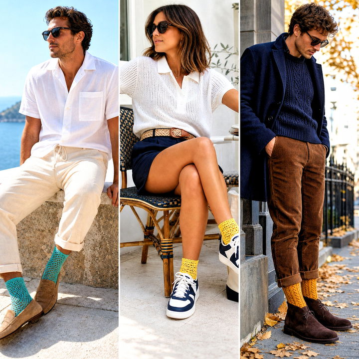 25 Men’s Crochet Socks Outfit Ideas for Everyday Comfort