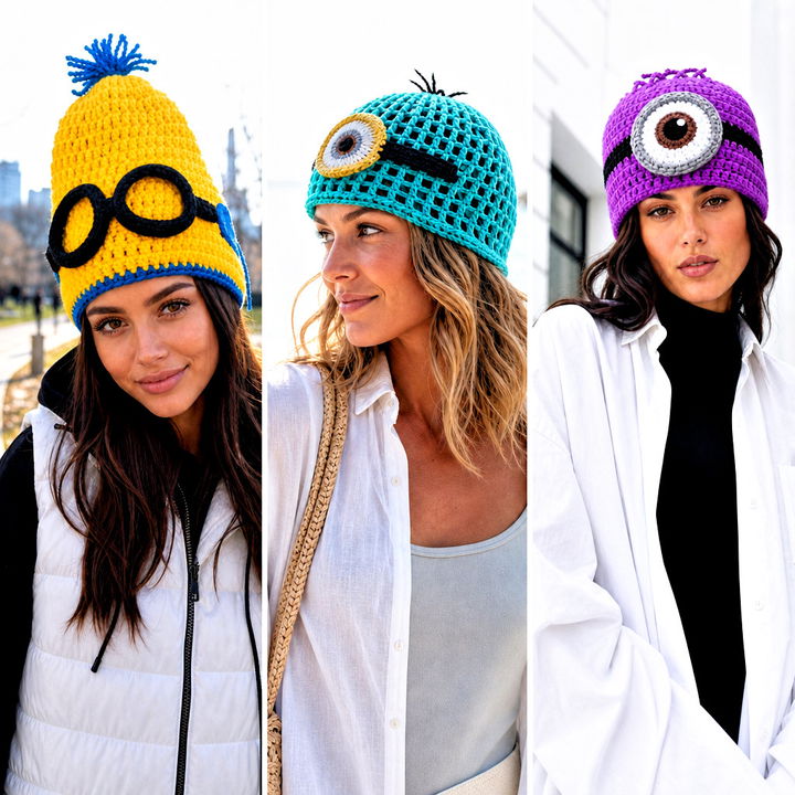 25 Minion Crochet Beanie Outfit Ideas for Playful Fan Style