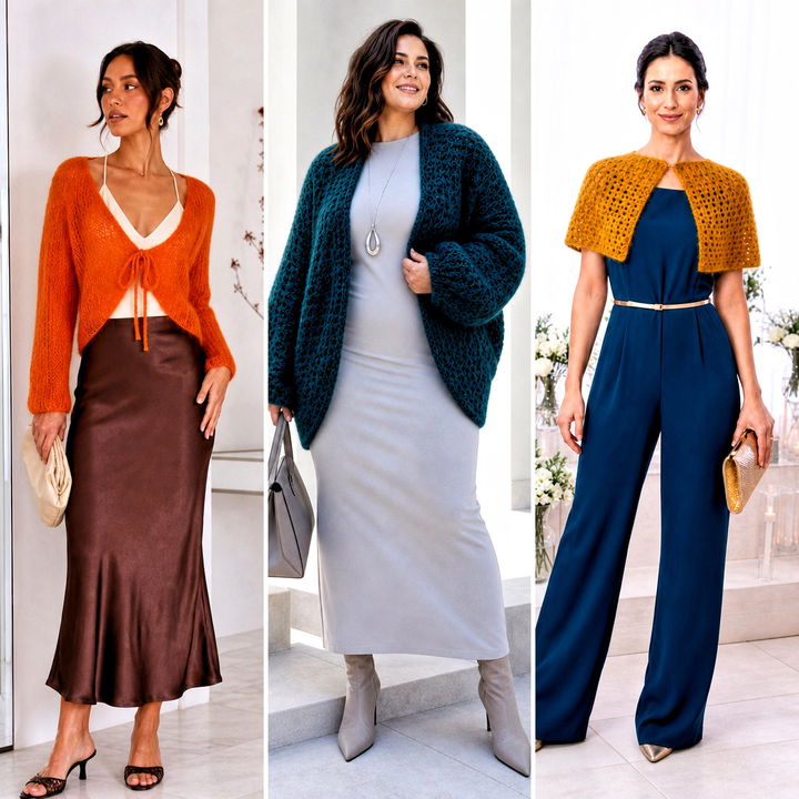 25 Mohair Crochet Shrug Outfit Ideas for Chic Layering