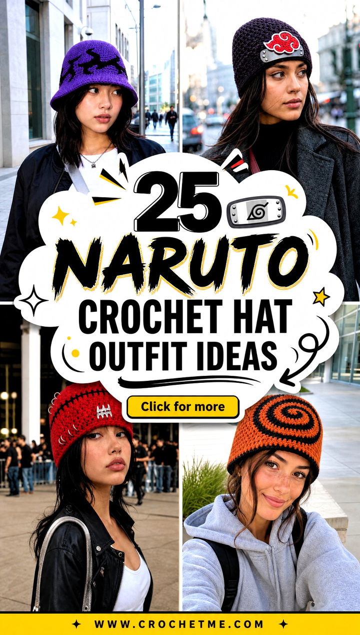 25 naruto crochet hat outfit ideas - 25 naruto crochet hat outfit ideas