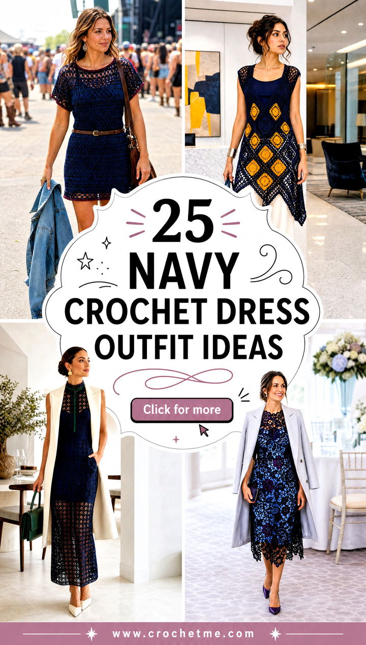 25 navy crochet dress outfit ideas - 25 navy crochet dress outfit ideas