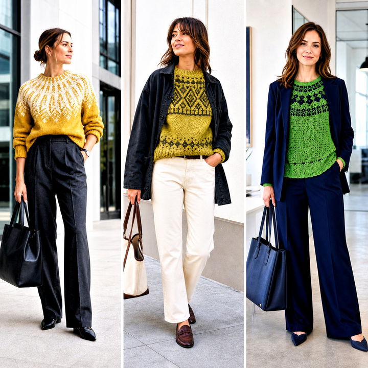 25 Nordic Crochet Sweater Outfit Ideas for Cozy Winter Looks