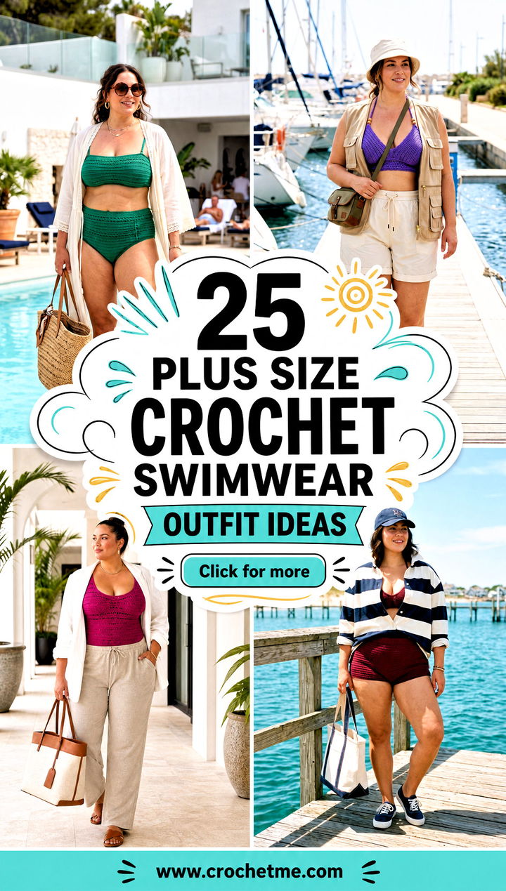 25 plus size crochet swimwear outfit ideas - 25 plus size crochet swimwear outfit ideas