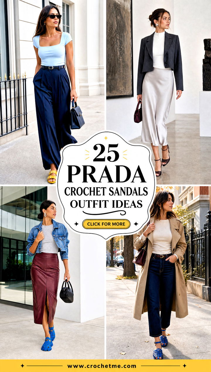 25 prada crochet sandals outfit ideas - 25 prada crochet sandals outfit ideas