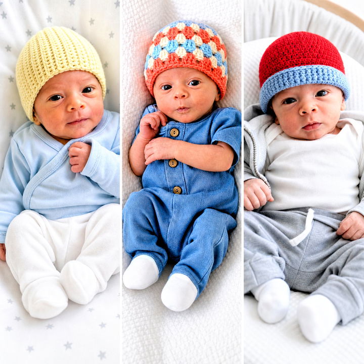 25 Premie Crochet Hat Outfit Ideas for Cozy Newborn Style