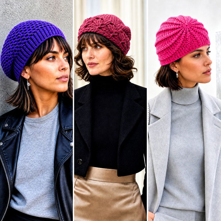 25 Short Row Crochet Hat Outfit Ideas for Cozy Handmade Style