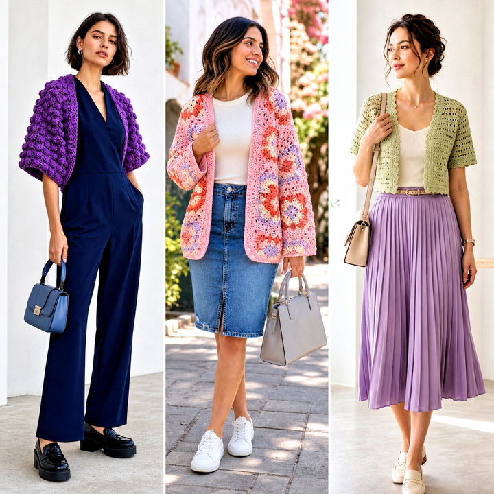 25 Simple Crochet Shrug Outfit Ideas for Effortless Layering