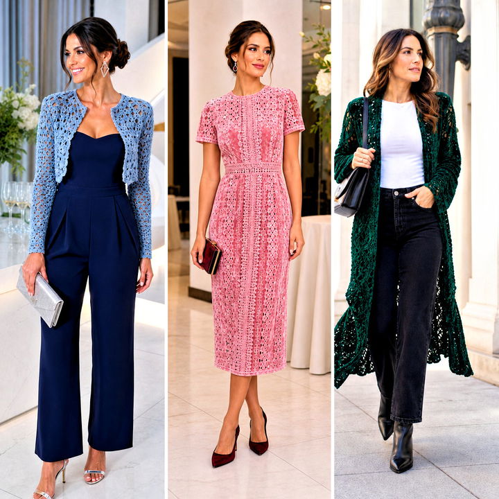25 velvet crochet clothes and outfit ideas