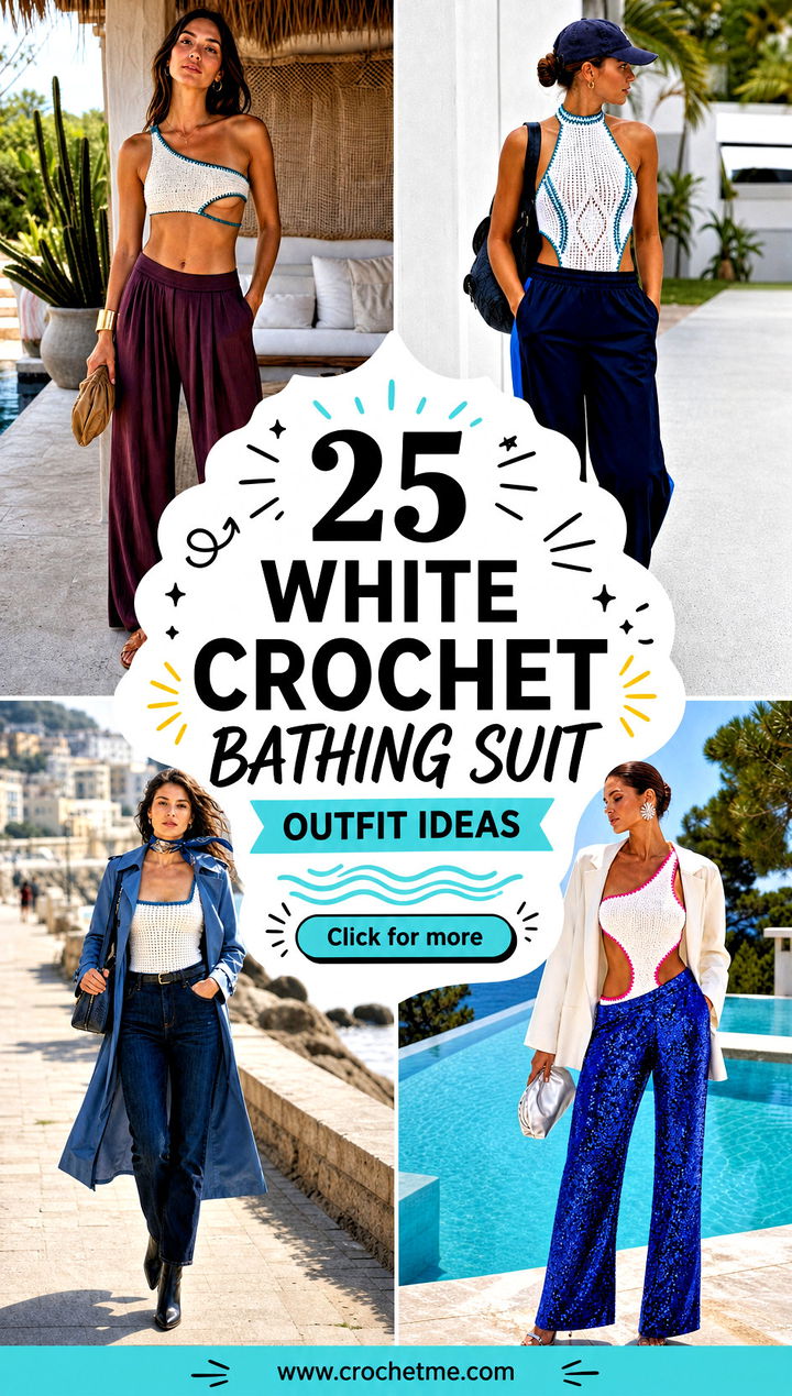 25 white crochet bathing suit outfit ideas - 25 white crochet bathing suit outfit ideas