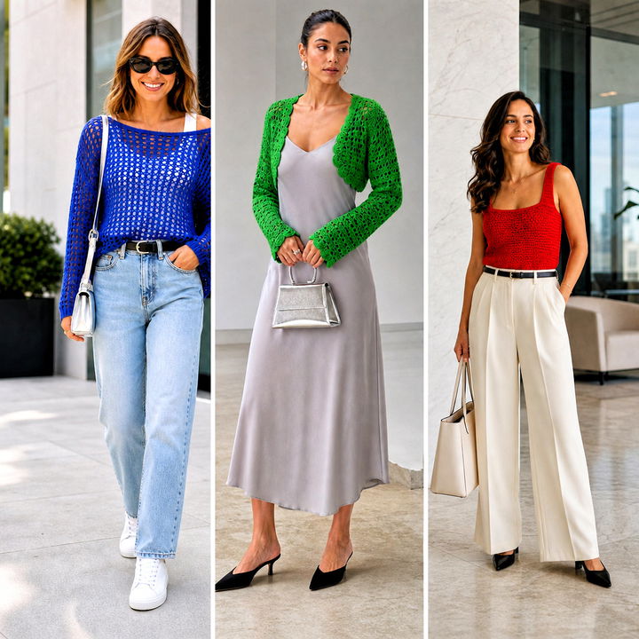 25 Women Crochet Clothes and Outfit Ideas for Boho Style