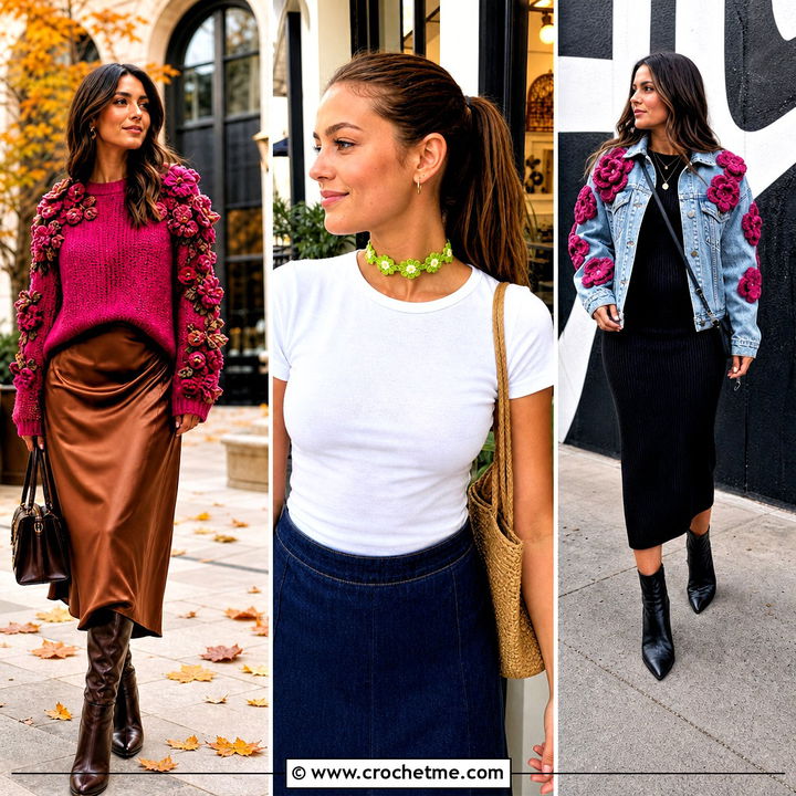 30 Crochet Flower Outfit Ideas for a Fresh Spring Looks