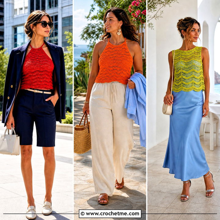 30 Crochet Nalu Top Outfit Ideas for Fresh Beach Style