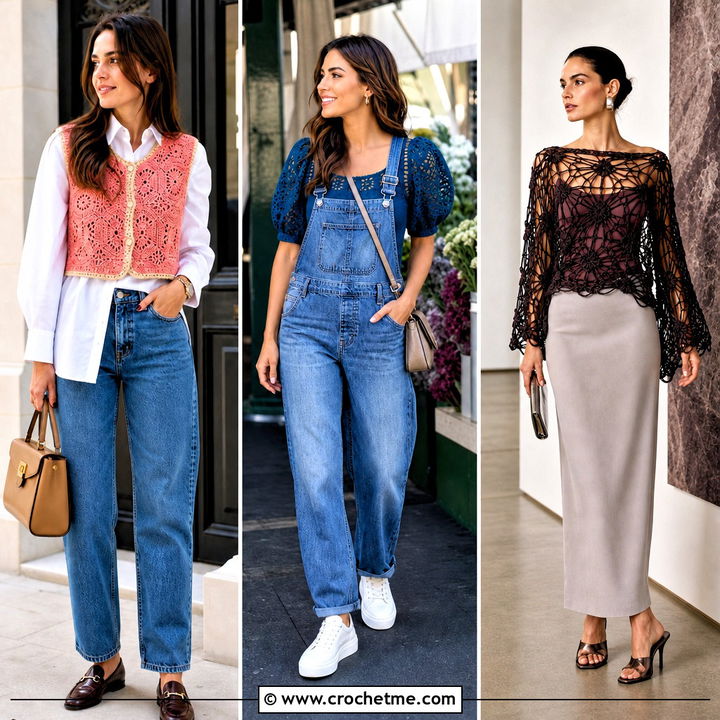 30 Crochet Top With Holes Outfit Ideas for Breezy Summer Looks