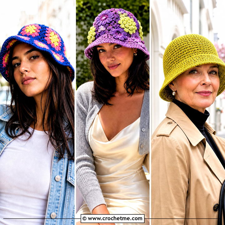 30 Crochet Womens Hat Outfit Ideas for Cozy Seasonal Style
