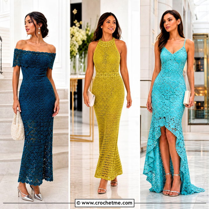 30 Prom Crochet Dress Outfit Ideas for a Magical Night