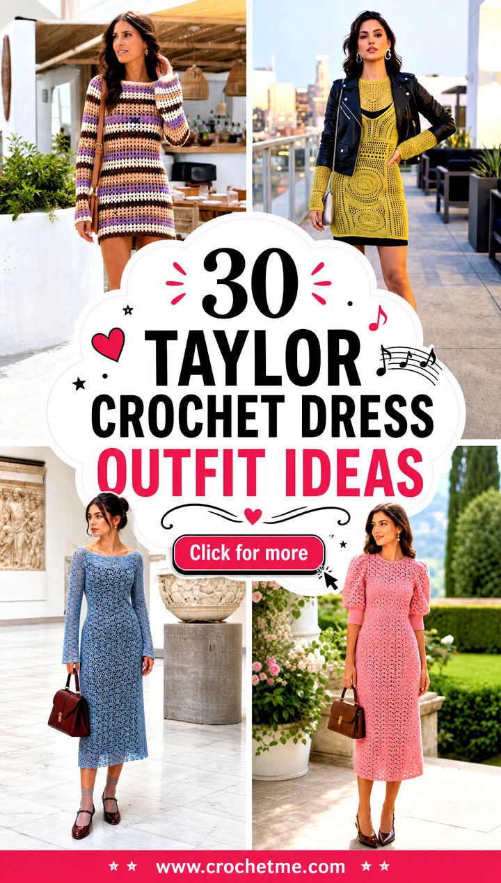 30 Taylor Crochet Dress outfit ideas - 30 Taylor Crochet Dress outfit ideas