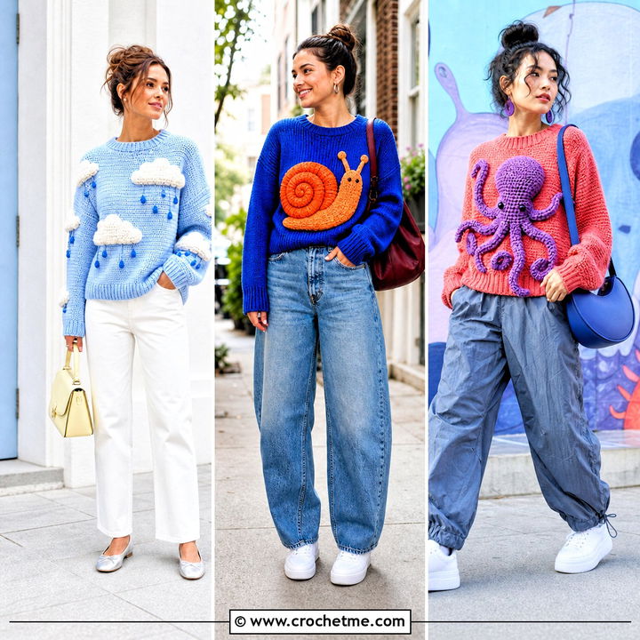 30 Amigurumi Sweater Outfit Ideas for Cute, Cozy Style Looks
