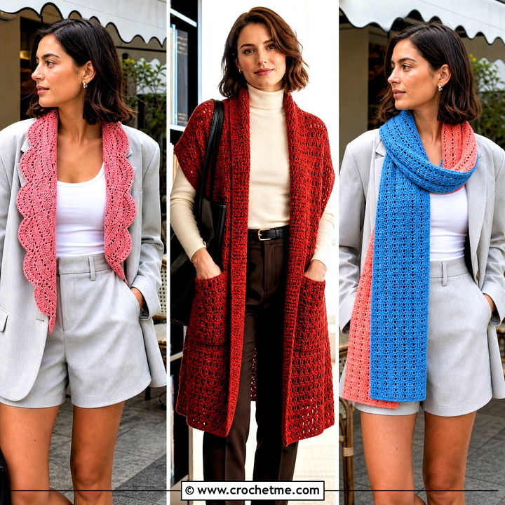 30 Boho Crochet Shawl Outfit Ideas for Cozy Layered Looks