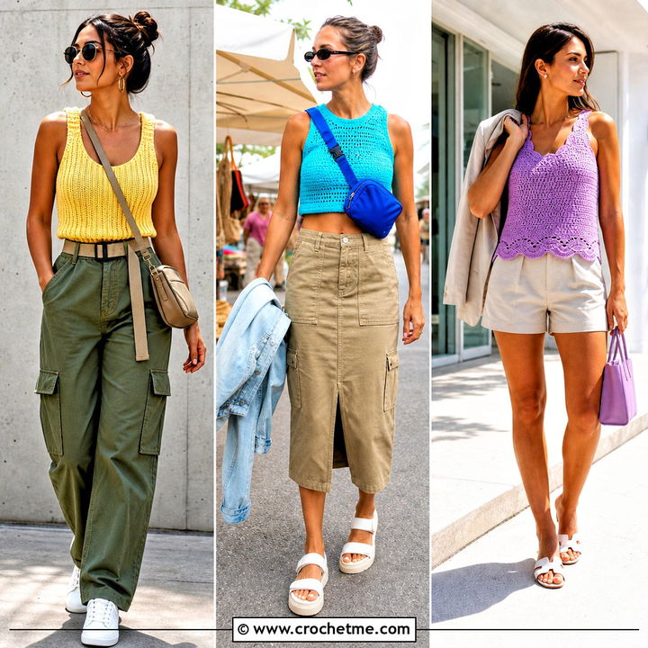 30 Crochet Army Tank Outfit Ideas for Bold, Quirky Style