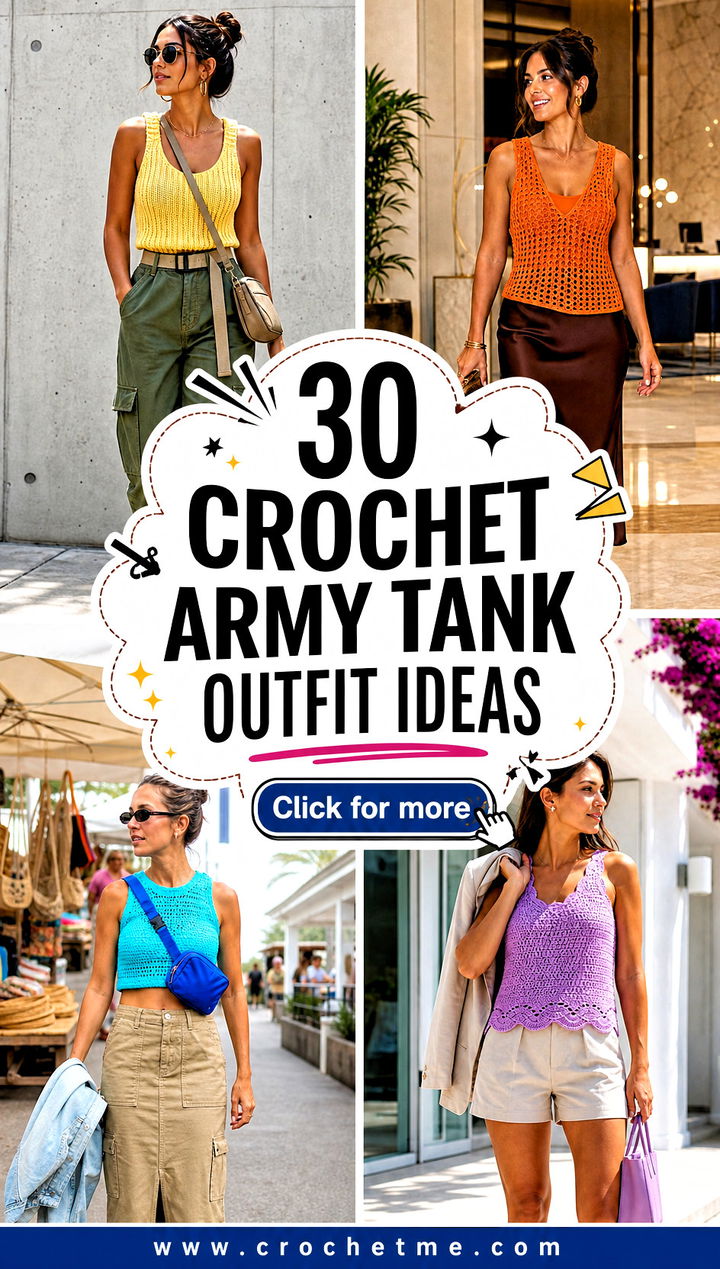 30 crochet army tank outfit ideas - 30 crochet army tank outfit ideas