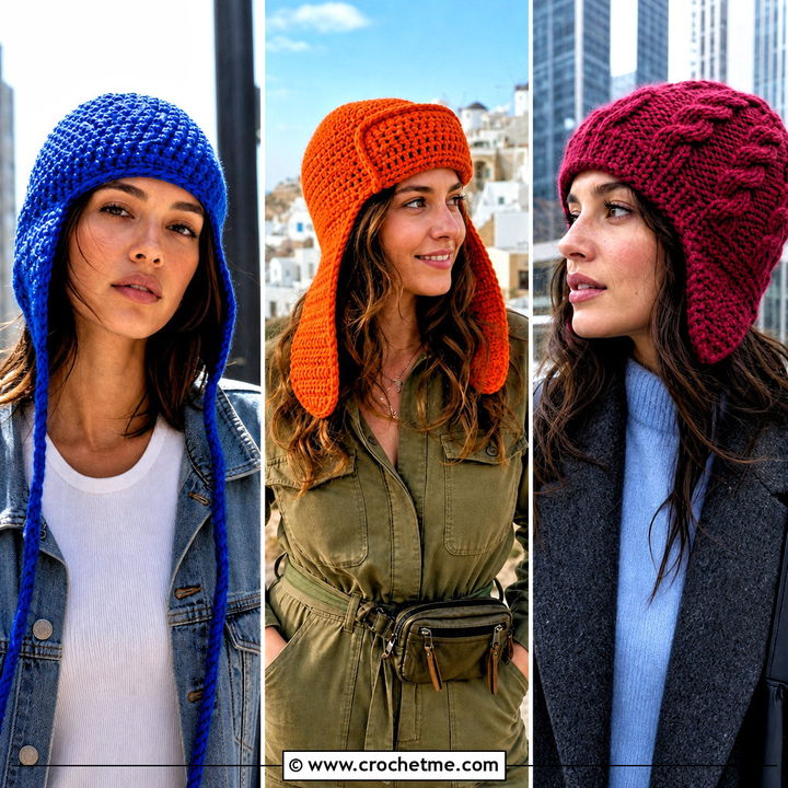30 Crochet Aviator Hat Outfit Ideas for Cozy Winter Style