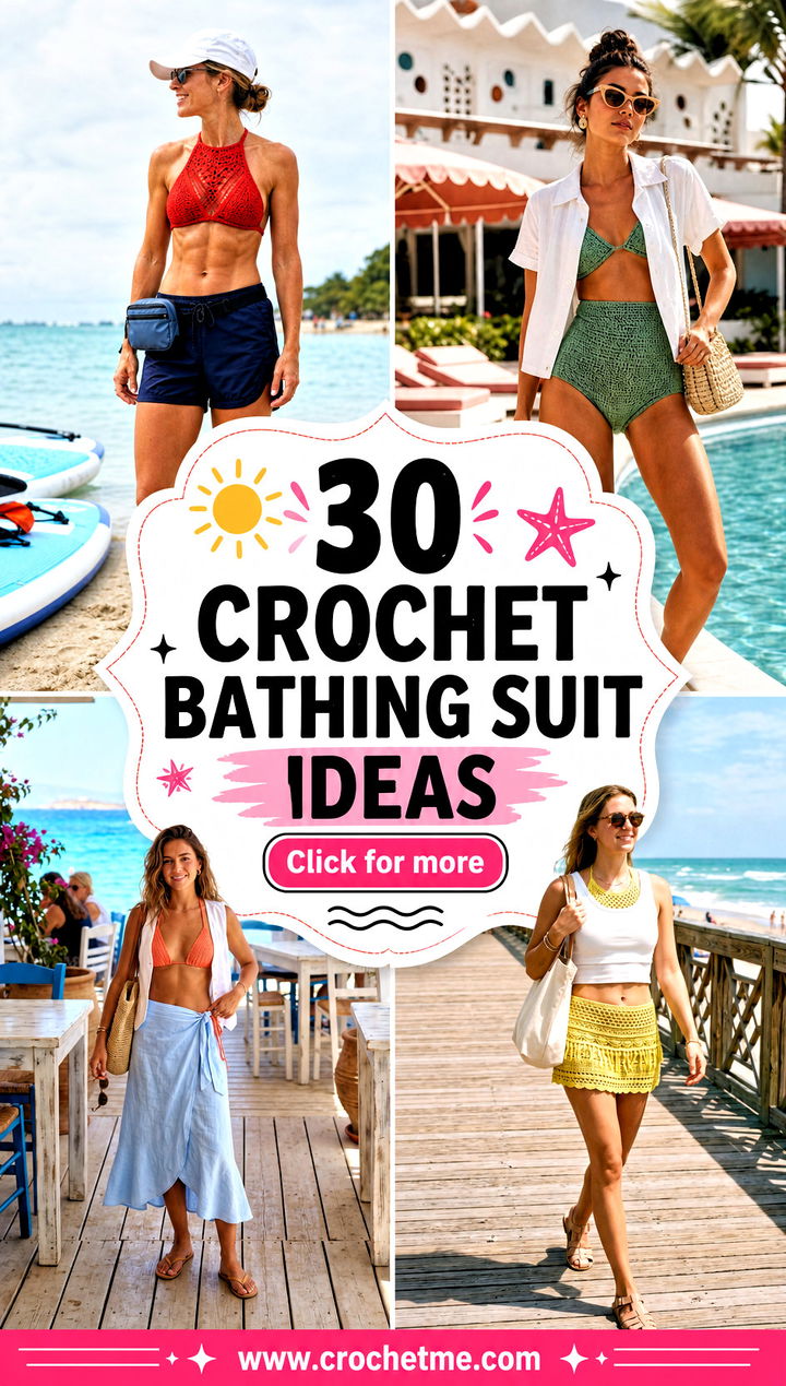 30 crochet bathing suit ideas - 30 crochet bathing suit ideas