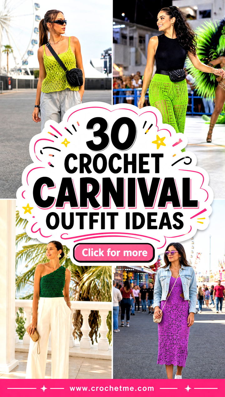 30 crochet carnival outfit ideas - 30 crochet carnival outfit ideas