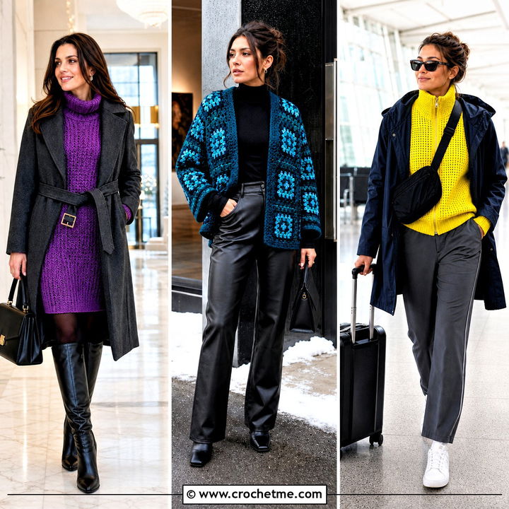 30 Crochet Clothes for Winter Outfit Ideas for Cozy Style