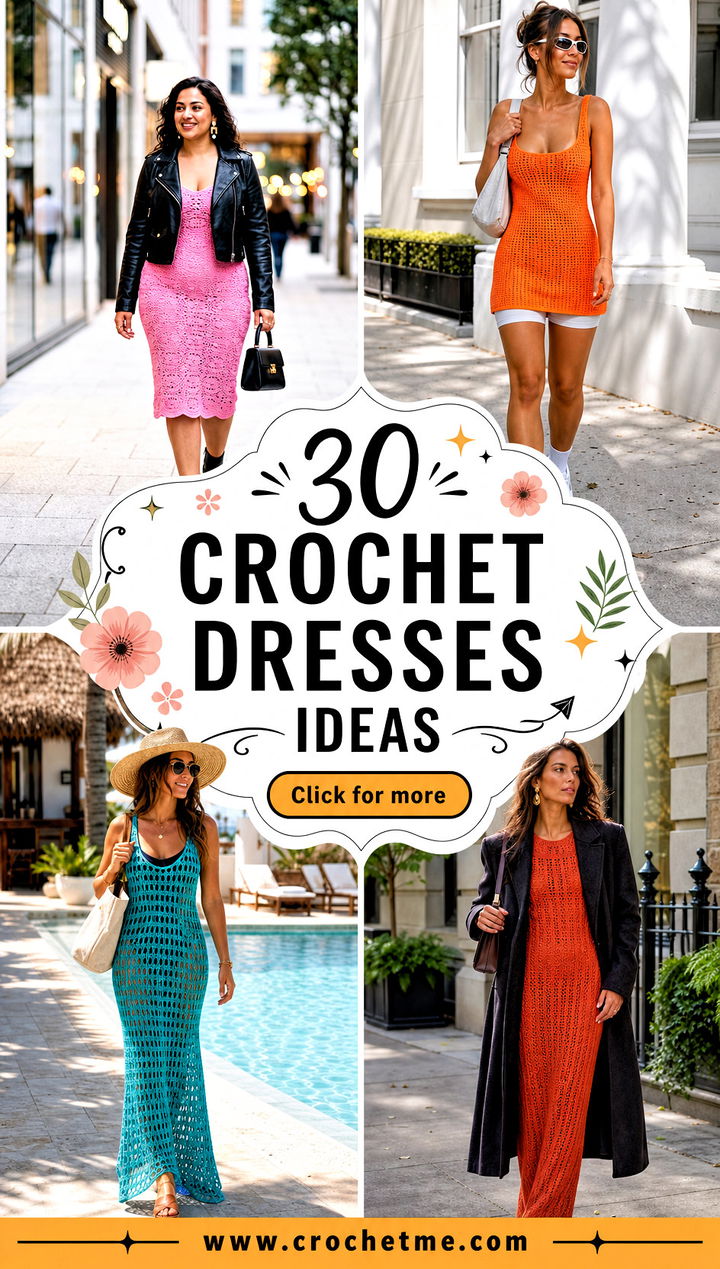 30 crochet dresses ideas - 30 crochet dresses ideas