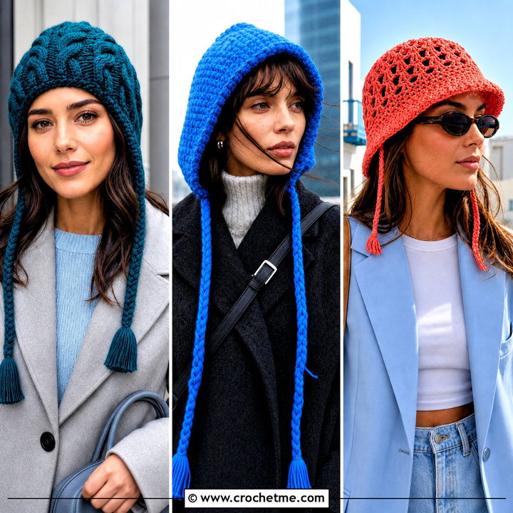 30 Crochet Hat With Braids Outfit Ideas for Playful Style