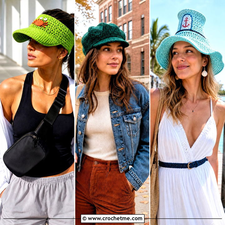 30 Crochet Krusty Krab Hat Outfit Ideas for Playful Fans