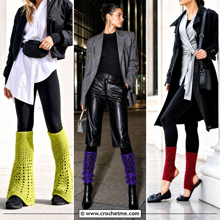 30 Crochet Leg Warmers Ideas for Cozy, Trendy Winter Looks