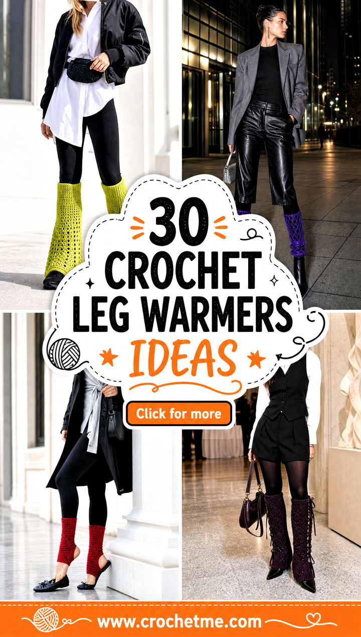 30 crochet leg warmers ideas - 30 crochet leg warmers ideas