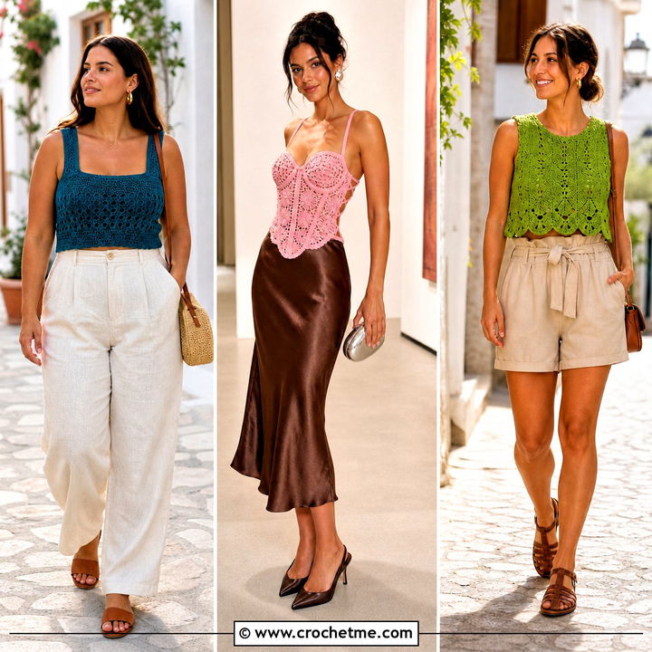 30 Crochet Lily Top Outfit Ideas for Dreamy Summer Style