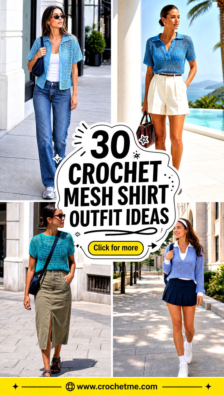 30 crochet mesh shirt outfit ideas - 30 crochet mesh shirt outfit ideas