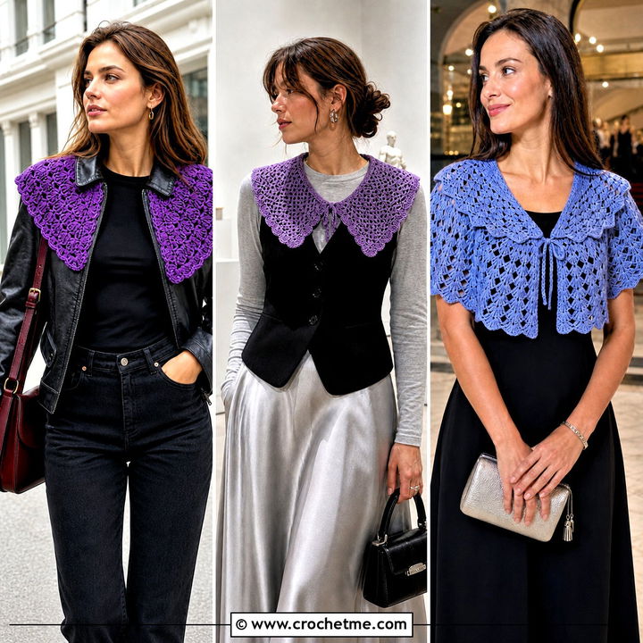 30 Crochet Sailor Collar Outfit Ideas for Nautical Summer Style