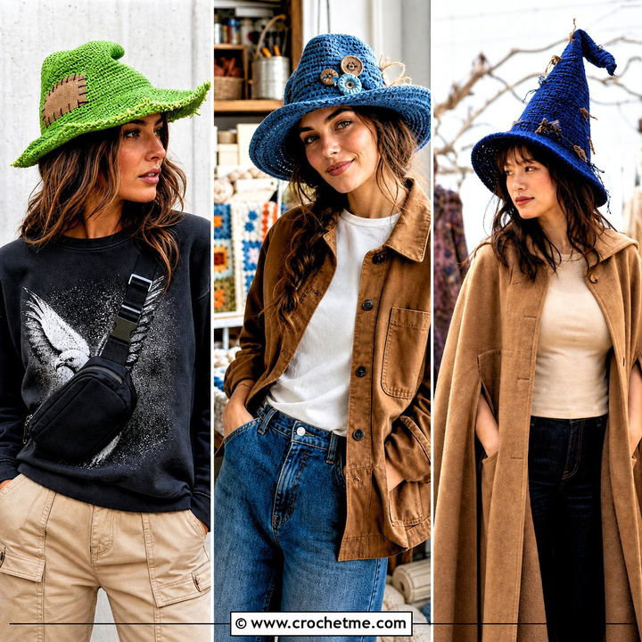 30 Crochet Scarecrow Hat Outfit Ideas for Festive Fall Fun