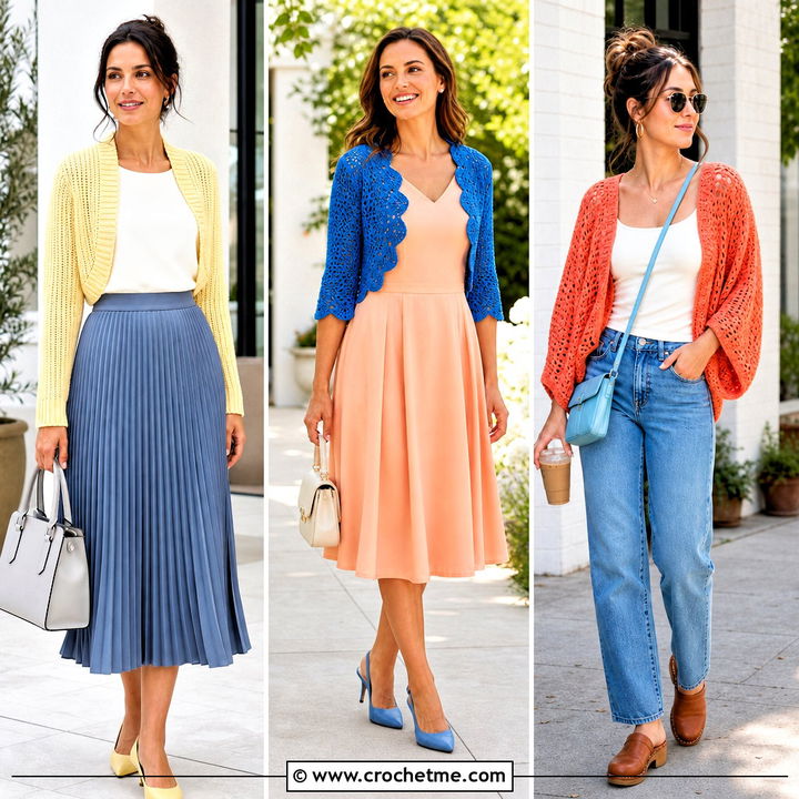 30 Crochet Shrug for Women Outfit Ideas for Effortless Layers