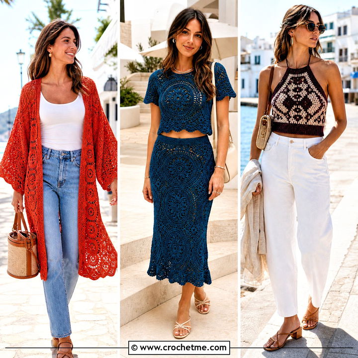 30 Crochet Tapestry Clothes and Outfit Ideas for Makers