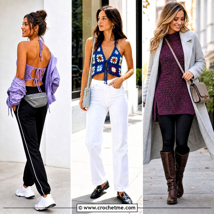 30 Crochet Tie Back Top Outfit Ideas for Flirty Summer Style
