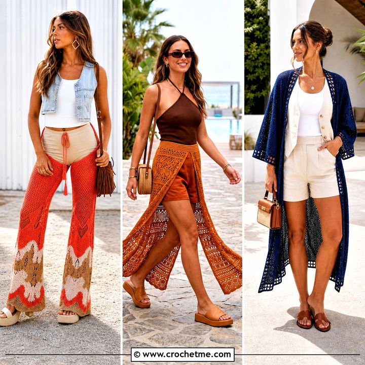 30 Easy Crochet Cover Up Outfit Ideas for Stylish Beach Days