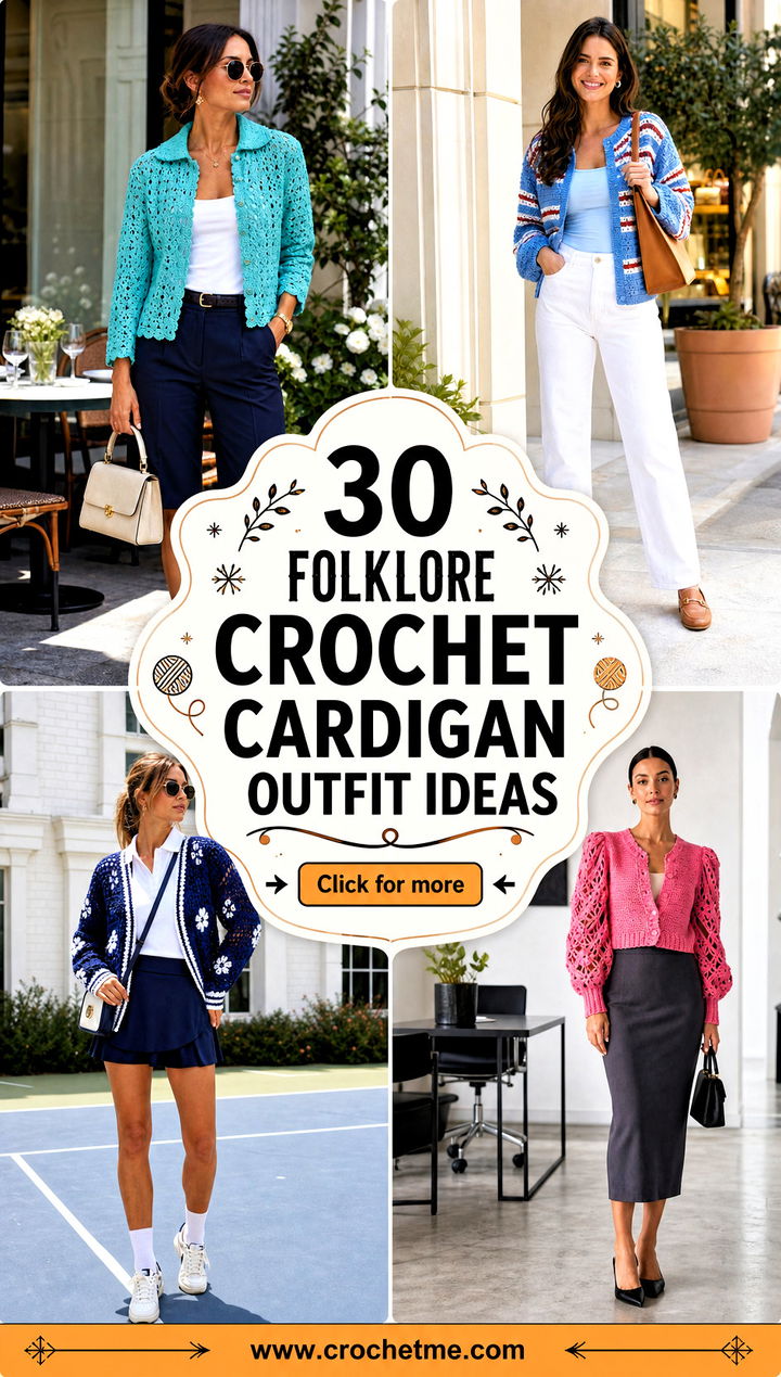 30 folklore crochet cardigan outfit ideas - 30 folklore crochet cardigan outfit ideas