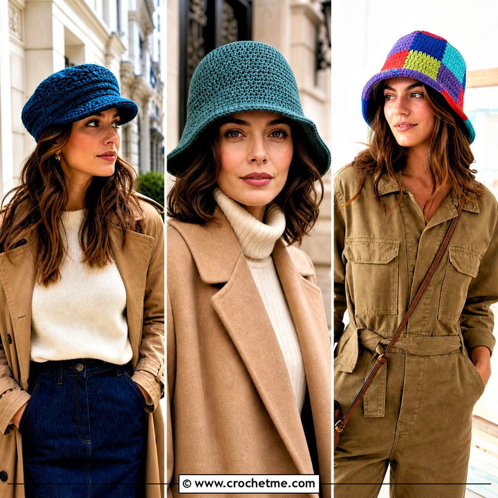 30 Hats to Crochet Outfit Ideas for Handmade Winter Style