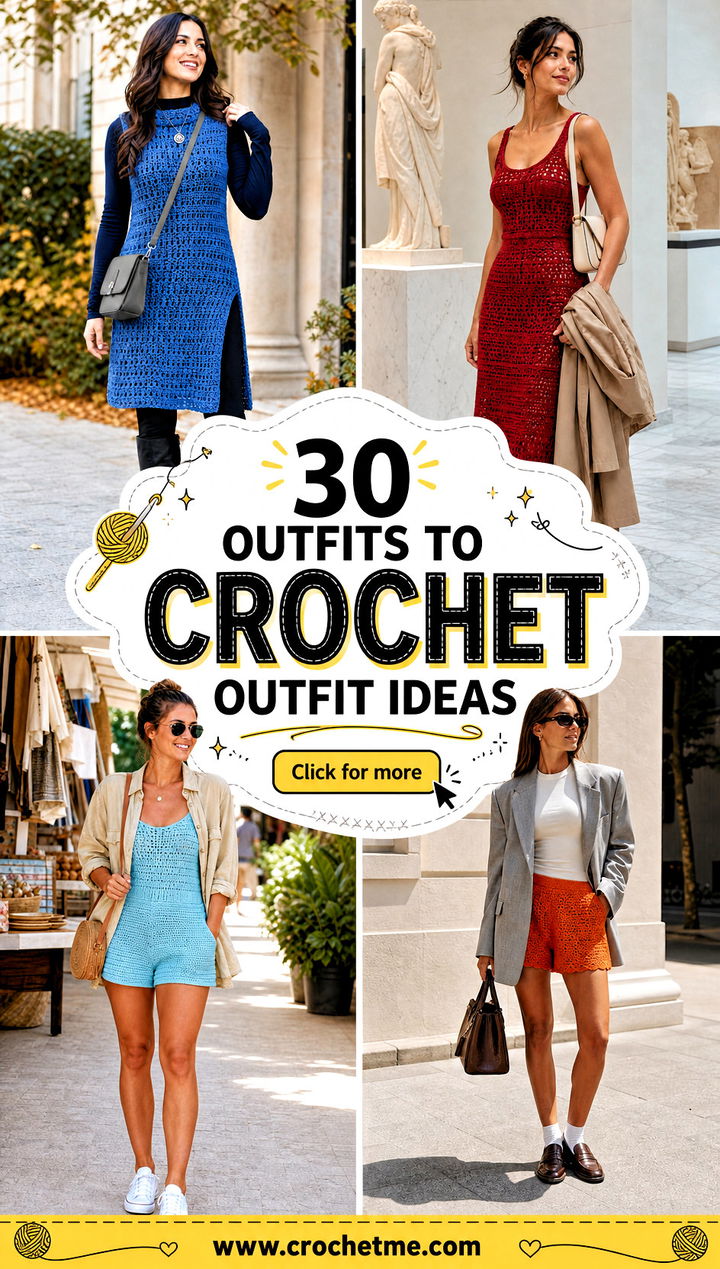 30 outfits to crochet outfit ideas - 30 outfits to crochet outfit ideas